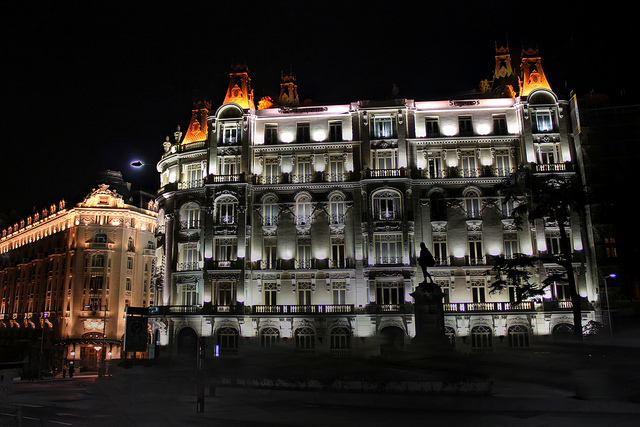 Madrid de noche, por Oleg