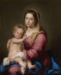 Virgen con el Niño, de Murillo
