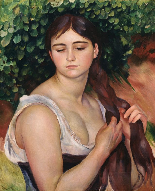 "La Trenza", de Renoir