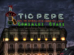 Tío Pepe en la Puerta del Sol